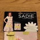 NEW Sadie Flirty Aprons Classic Frosted Cupcakes Apron Ruffle Pink Yellow Gift — photo 2