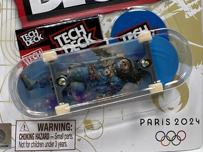 2024 Paris Olympics Tech Deck Finger Skateboard ULTRA RARE Aurelien Giraud NIB