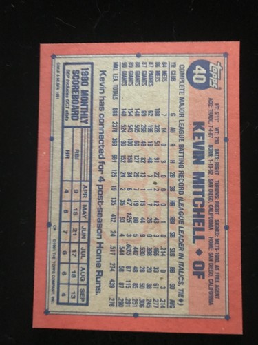 1991 Topps 40 Years of Baseball --- Pick A Card ---#4 - #791 - Picture 26 of 518