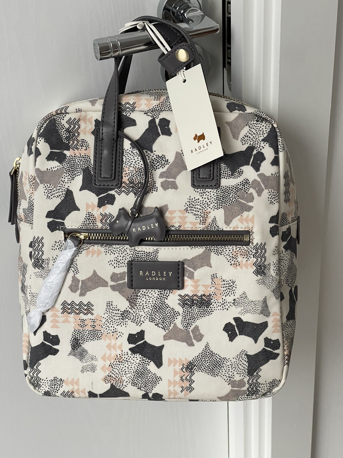 radley data dog backpack