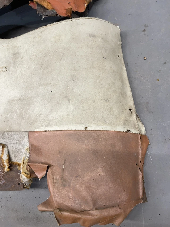 Chevy 1957 2 puertas paneles techo rígido asiento trasero reposabrazos 1/4 cuarto 1956 1955 sedán Foto 2 de 4