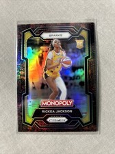 2024 Panini Prizm Monopoly Rickea Jackson Rookie Red Classic Icons Sparks #63!