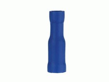 200 pack 14-16 gauge 1.56" Female Bullet Connector Vinyl BLUE Terminal USA MADE