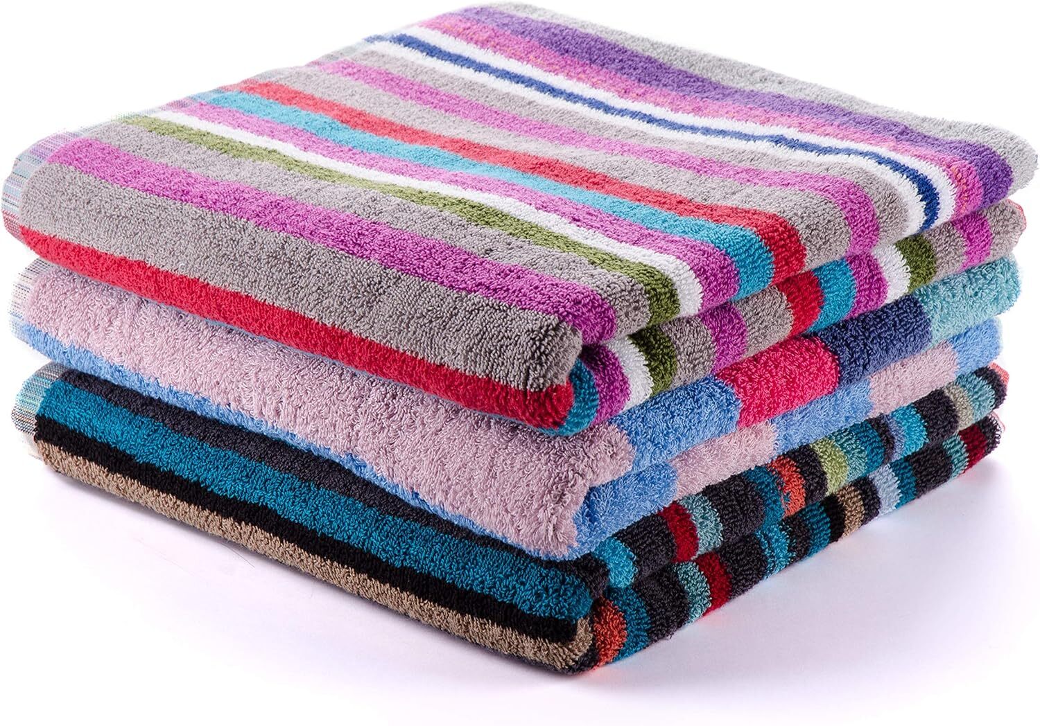 Soft Cotton Bath Towel Set - Ultra Absorbent & Plush Bath Towels for Luxury Comfort