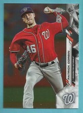 2020 Topps Chrome Ben Baller Baseball Patrick Corbin Washington Nationals #195