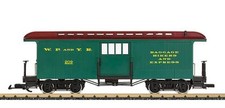 LGB 36846 G - WP & YR Personenwagen " White Pass " NEU und OVP