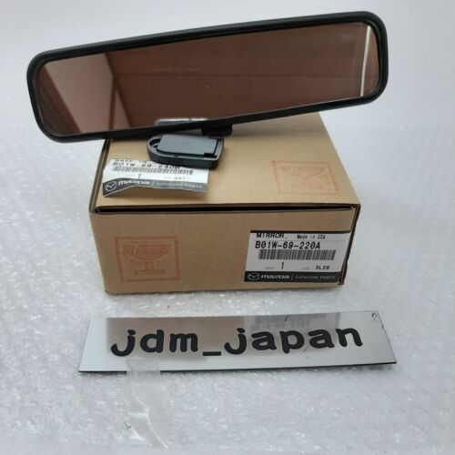 MAZDA Genuine RX-7 RX7 FD3S Interior Room Rear View Mirror & Base Set OEM JDM  - Picture 1 of 10