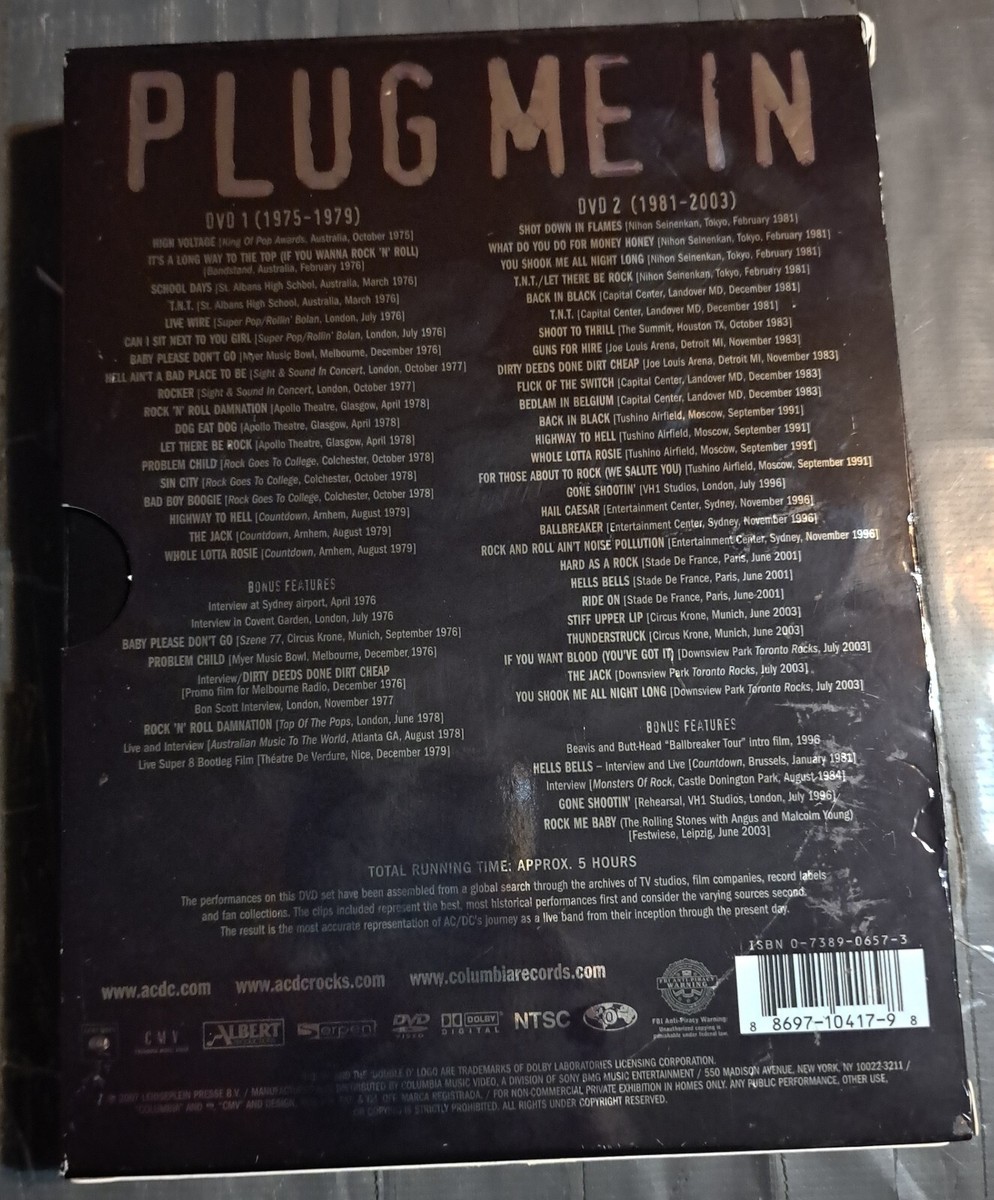 AC/DC 6 DVD Lot | eBay