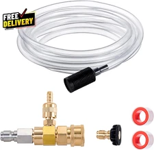 Downstream Injector for Pressure Washer Power Washer Chemical Injector Kit Soap