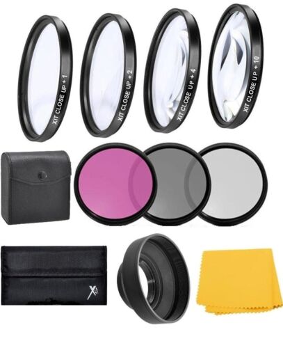 Gros plan macro 67 mm et filtres CPL-UV-FLD pour objectif Canon EF 70-200 mm f/4L IS USM - Photo 1/8