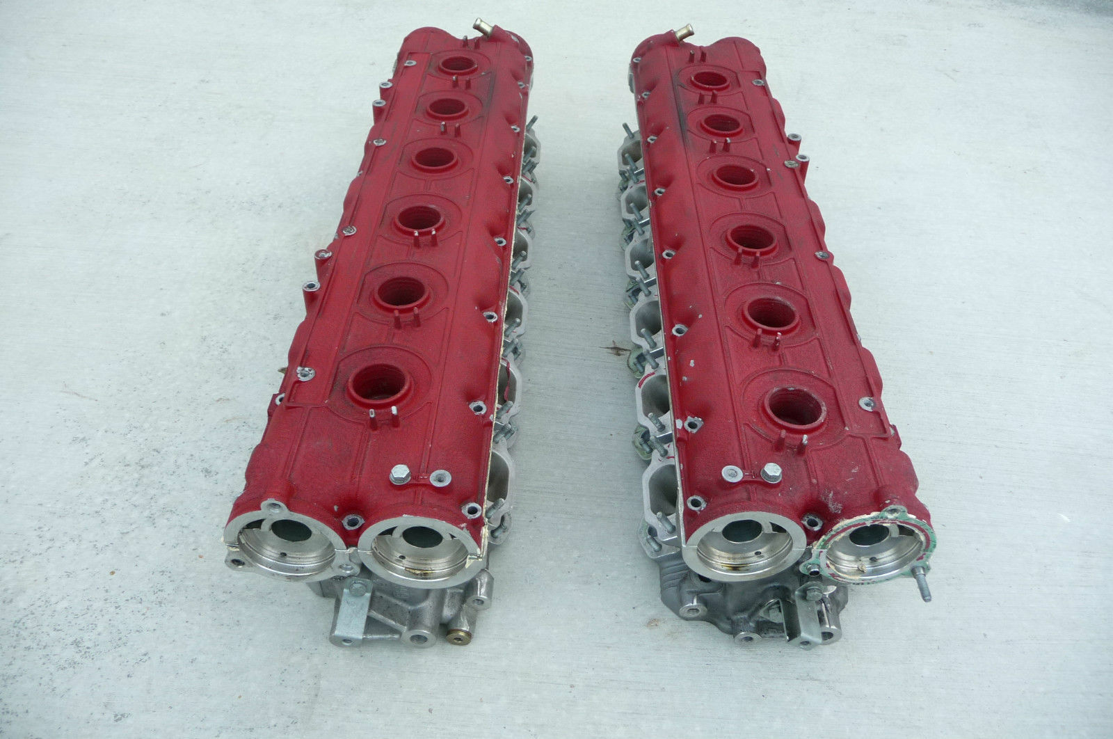 1995-1998 Ferrari 456 GT Complete Right & Left Cylinders Head & Head Covers OEM