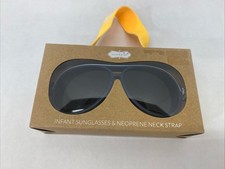 Mud Pie Infant Sunglasses Boy 0-2 Yrs Aviator Style With Strap