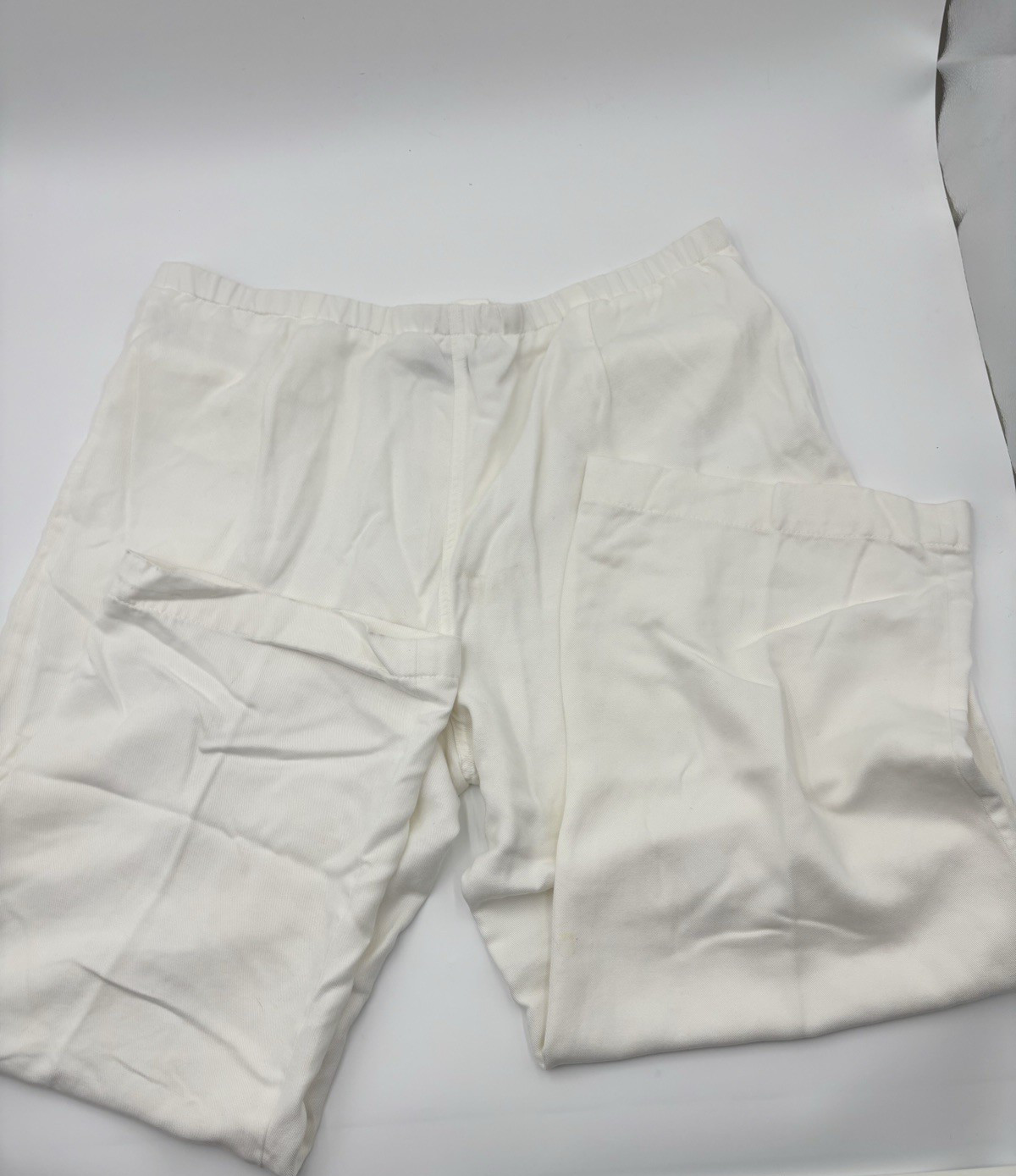 Pendleton White Tenecel Button Pull On Pants Size… - image 8