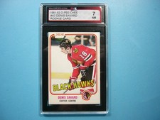 1981/82 O-PEE-CHEE HOCKEY CARD #63 DENIS SAVARD ROOKIE RC KSA 7 NM SHARP!! OPC. rookie card picture