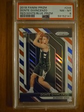 2018 Panini Prizm Donte Divincenzo Red/white/blue Prizm Mint 8 RC