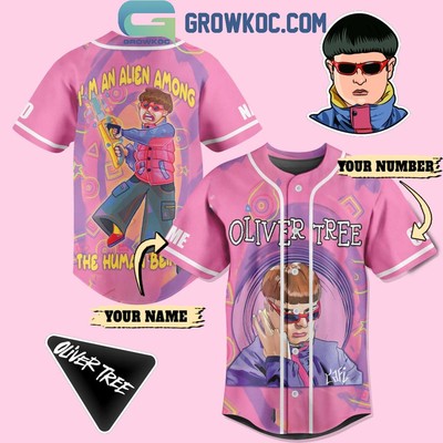Oliver Tree I8217m An Alien Among The Human Personalized Baseball Jersey