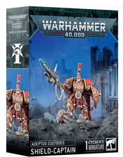 Warhammer 40k Adeptus Custodes Shield Captain NIB