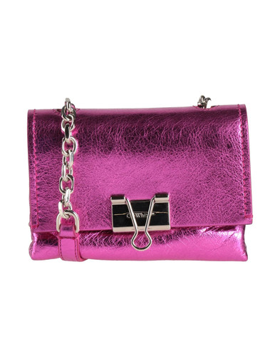 Off-white™ - Women - Leather Flap bag - Fuchsia
