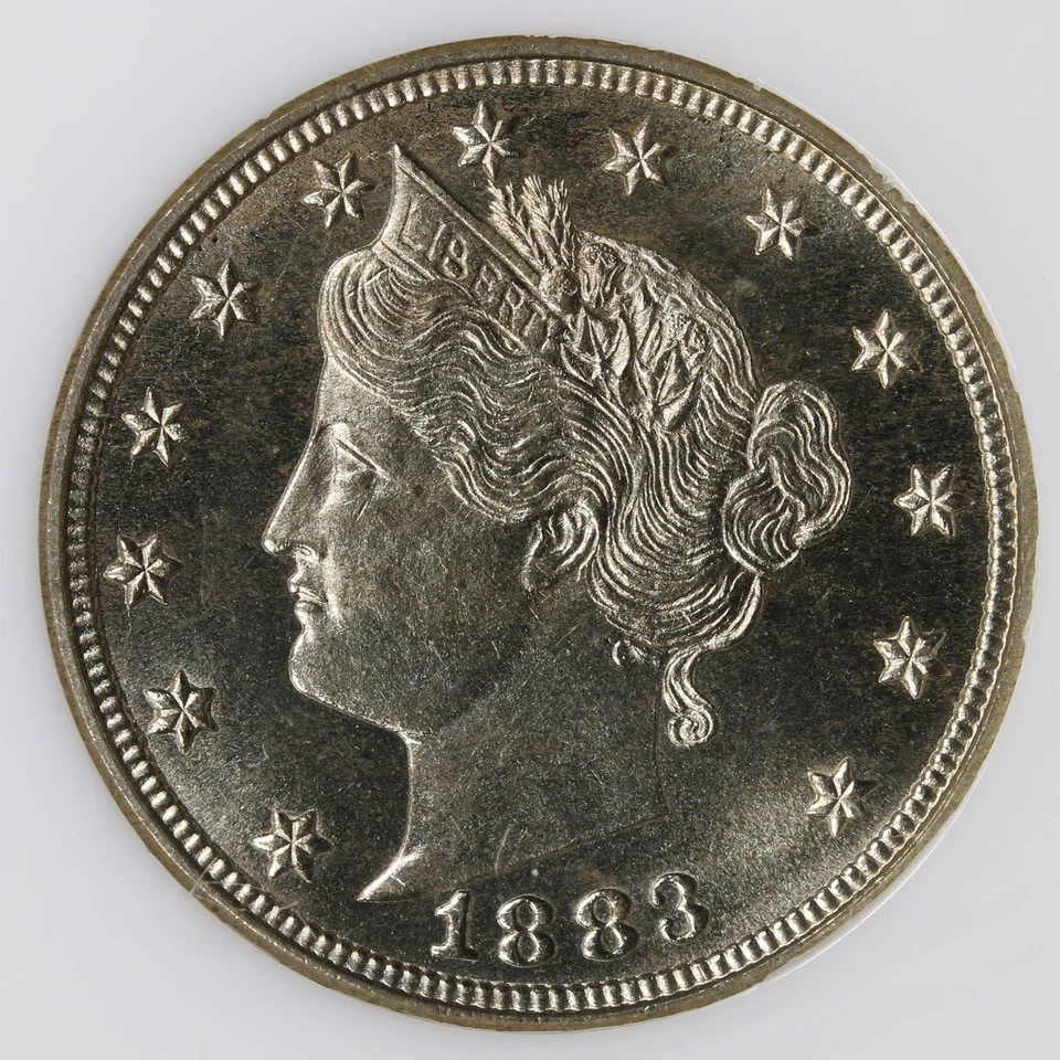 1883 5c Liberty Nickel No Cents NGC MS66 - Image 3 of 4