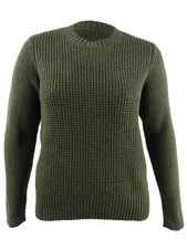 Lucky Brand Women's Crew-Neck Waffle-Knit Sweater