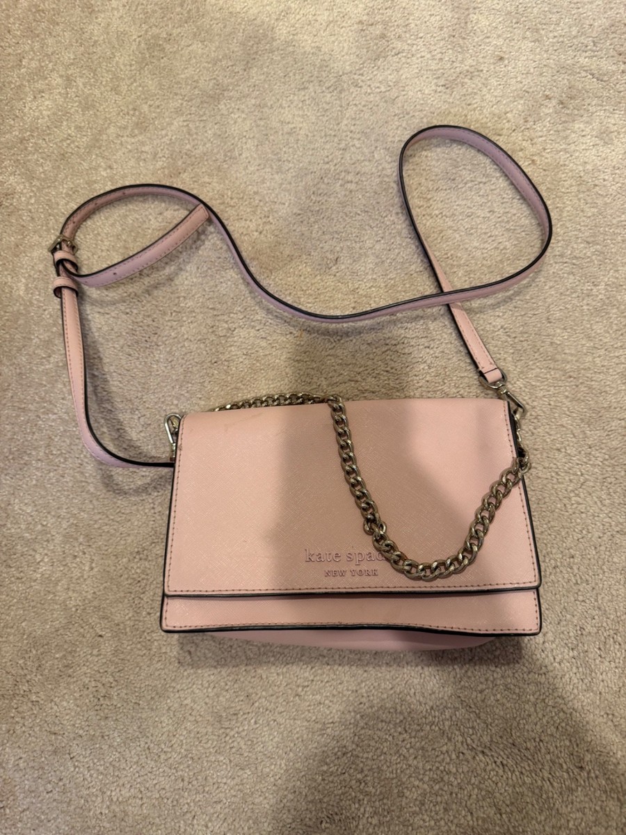 Kate Spade New York Staci Small Flap Crossbody - Chalk Pink