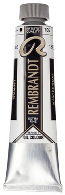 ROYAL TALENS Rembrandt Ölfarbe 40 ml titanweiß (Safloröl)