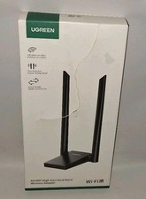UGREEN AX1800 High-Gain Dual Band Wireless Adapter BRAND NEW WITH TEAR IN BOX