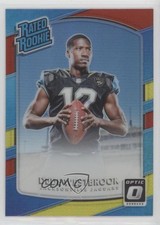 2017 Donruss Optic Rated Rookie Red & Yellow Prizm Dede Westbrook #187 0c6