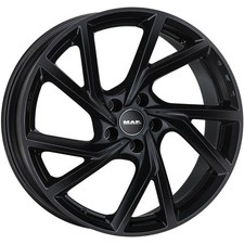 Alufelgen MAK KASSEL 18" 7.5J 5x100 ET 46 72 GLOSSY BLACK