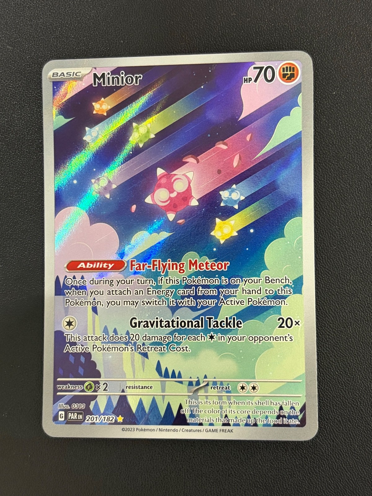 MiniorSV04: Paradox Rift 201/182 Pokemon TCG Holo
