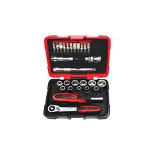Coffret de douilles et accessoires ULTIMATE KS TOOLS 1/4'', 27 pièces