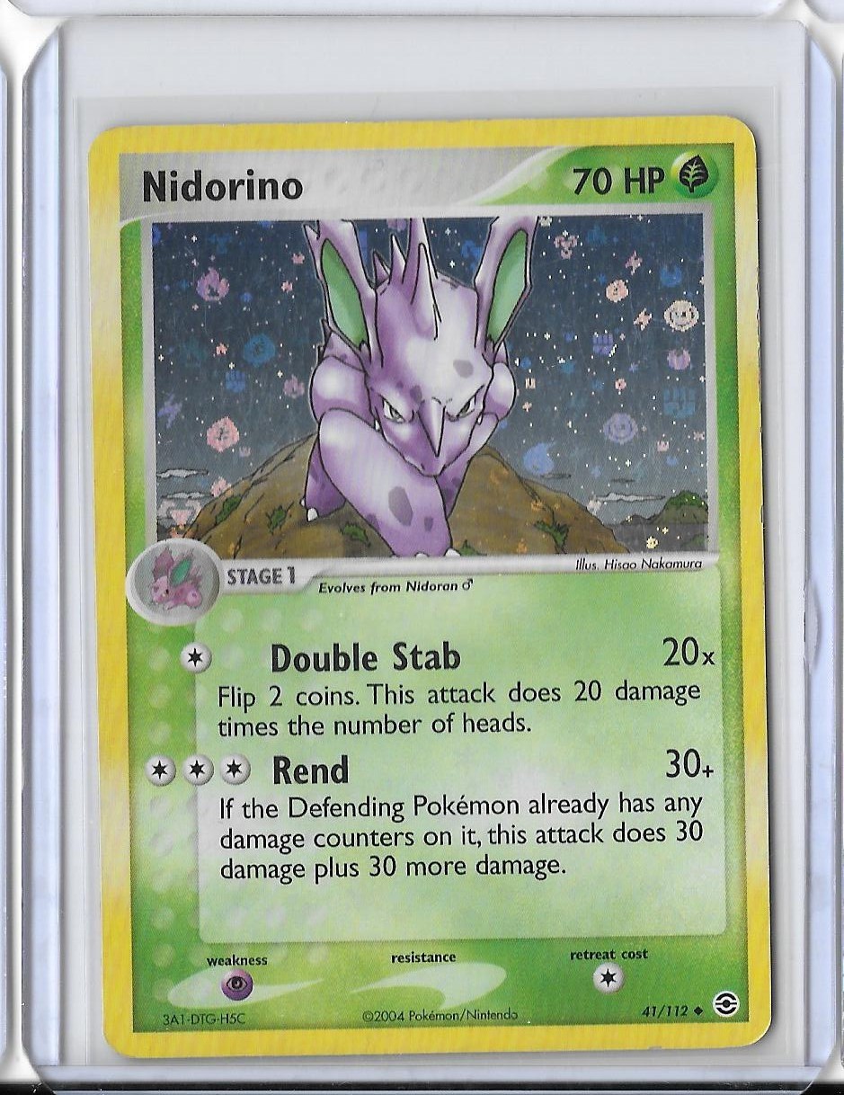 Nidorino - FireRed & LeafGreen - 41/112 - Reverse Holo - Pokemon - MP