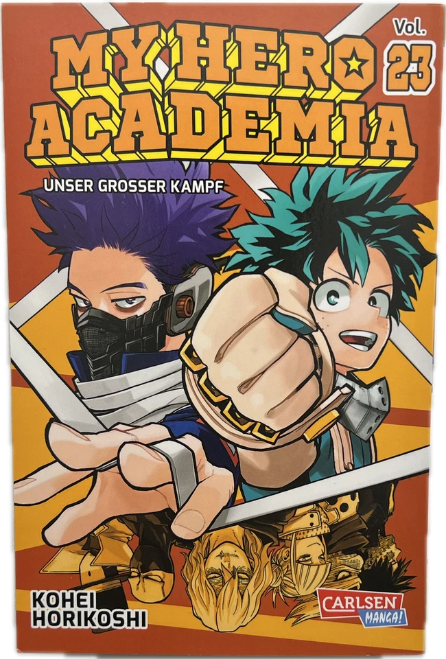 MANAYGA My Hero Academia 23 - 1.Auflage Manga deutsch