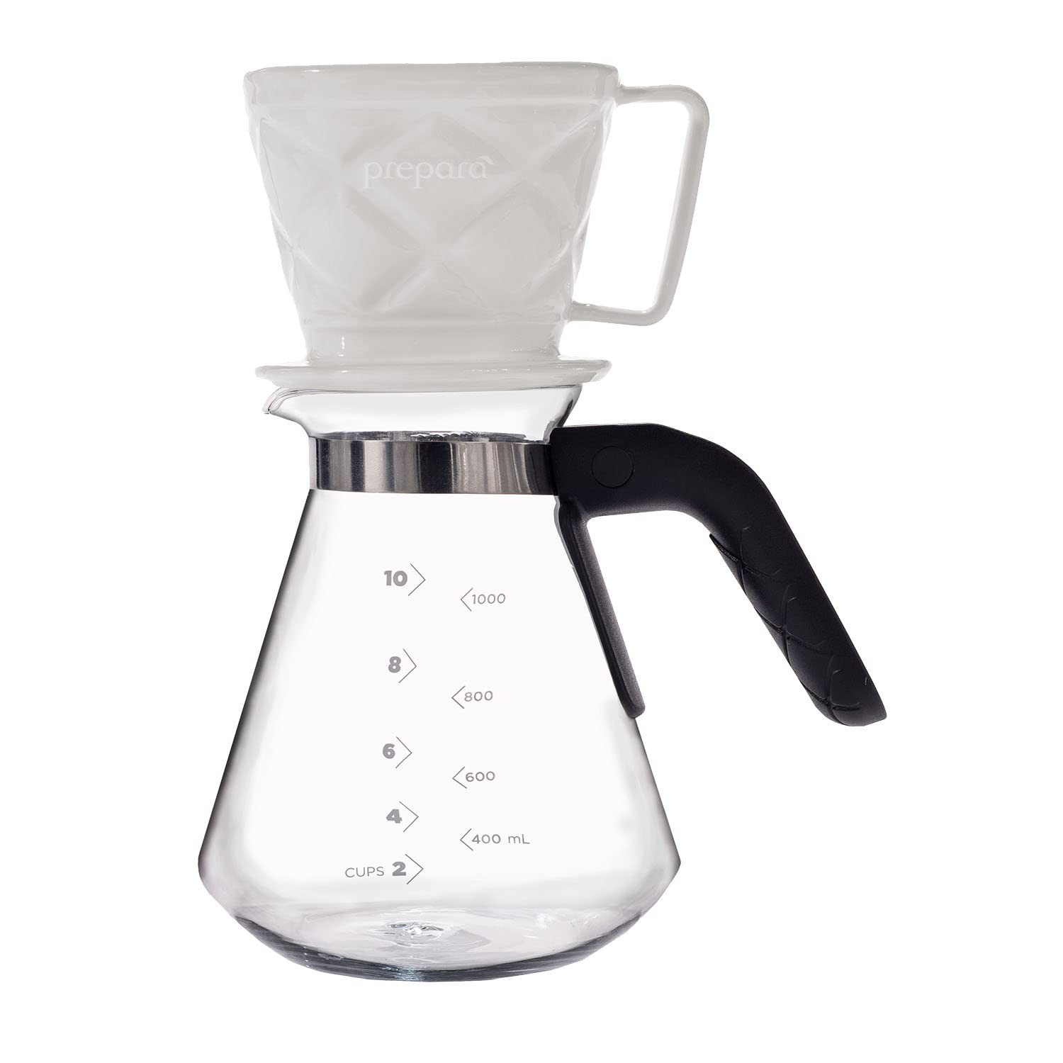 Coffee Pour Over, 10 Cup, White