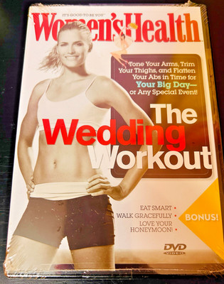 BRAND NEW IN PKG | WOMEN'S HEALTH:  THE WEDDING WORKOUT | ARMS, THIGHS,& ABS DVD