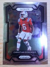 Christian Gonzalez (RC) 🍓 2023 Panini Prizm - Rookies - Patriots