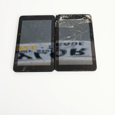 Lot of 2 Alcatel OneTouch Tablet For Parts Cracked Screen AS-IS No Power/Damaged