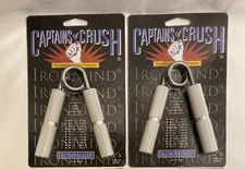 Lot of 2 Genuine IronMind Captains of Crush Grippers Trainer 100lb Hand Grippers