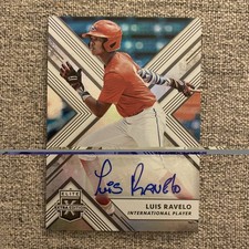 2018 Panini Elite Extra Edition Auto Luis Ravelo #193 Auto