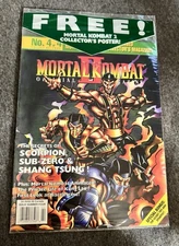 Mortal Kombat II Official Magazine Issue Number 4 Kollector's EGM Promo Magazine