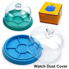Watch Movement Dust Cover Tray Anti Dust Moistureproof Storage Box for Watch Rep