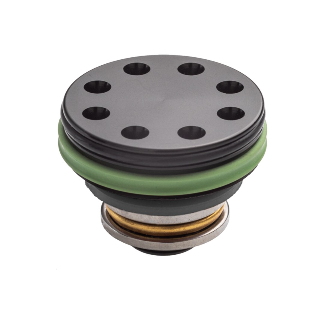 FPS Bearing Piston Head Ergal Double O-Ring Airsoft Gearbox CNC
