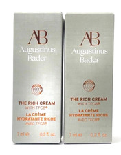 2pk Augustinus Bader The Rich Cream Travel Size 7ml Each New, Boxed, Authentic