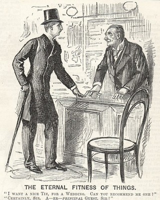 ETERNAL FITNESS OF THINGS 2 1891 George du Maurier PUNCH CARTOON PAGE