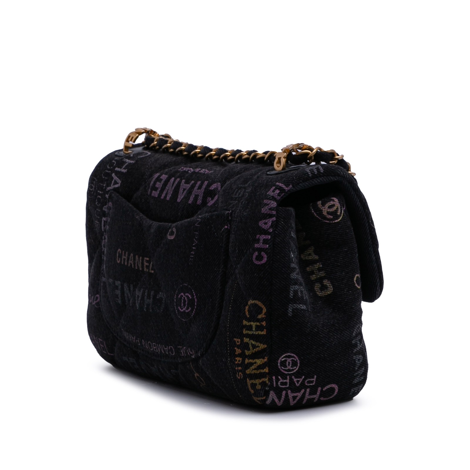 Authenticated Chanel Mini Rectangular Quilted  Mo… - image 2