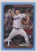 2024 Topps Japan Edition Blue 51/150 Owen White #93 08k5
