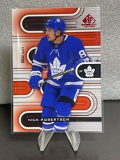 2022-23 Upper Deck SP Game Used Red /221 Nick Robertson #55 Toronto