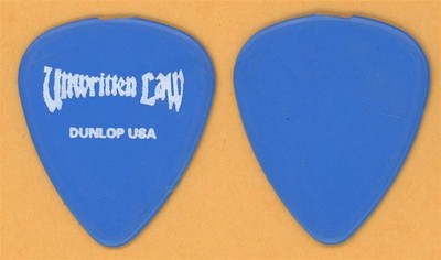 Unwritten Law Steve Morris 2002 Dunlop Color Series Blue Guitar Pick