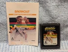 Breakout Atari 2600 Game Cartridge & Manual Tested + Working