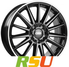 CMS C23 diamond rim black 8x18" ET38.1 LK5 112 ML 66.5 Alufelgen 18 Zoll